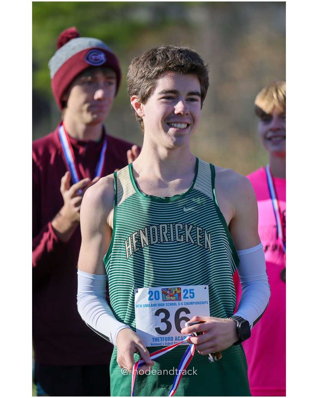 David Hayes, Bishop Hendricken High School, P4, 16:20.95 - New England Cross Country Championships - Thetford Vt - November 8, 2025 – 2025…